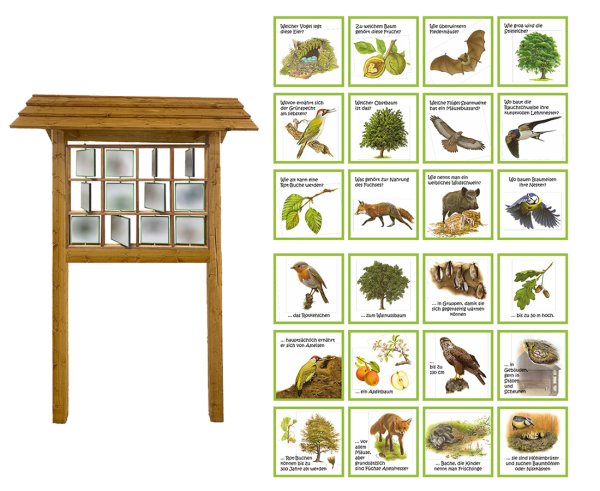 Drehtafel-Modell - Tiere und Pflanzen 2