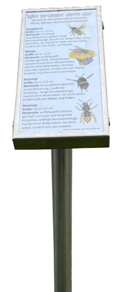 Edelstahl Trägergerüst, 15 x 30 cm, abgewinkelt