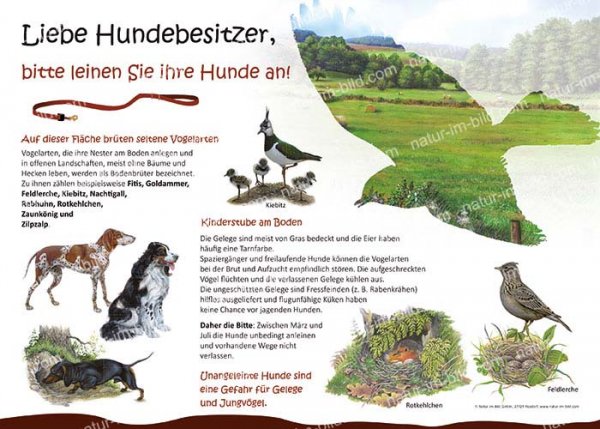 Liebe Hundebesitzer, bitte leinen Sie Ihre Hunde an!