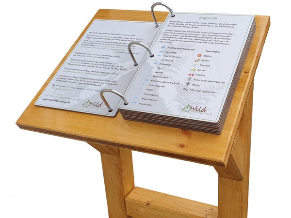 Ringbuch mit Schrägpult