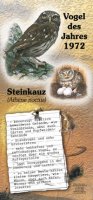 Steinkauz - Vogel des Jahres 1972