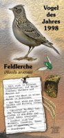 Feldlerche - Vogel des Jahres 1998