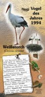 Weißstorch - Vogel des Jahres 1994