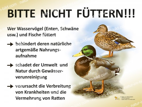 Bitte nicht füttern!