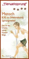 Tierweitsprung Mensch