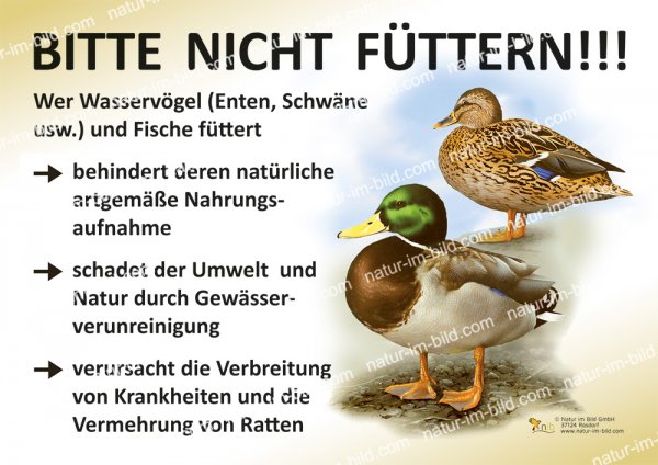 Bitte nicht füttern