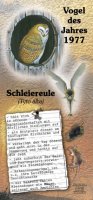 Schleiereule - Vogel des Jahres 1977