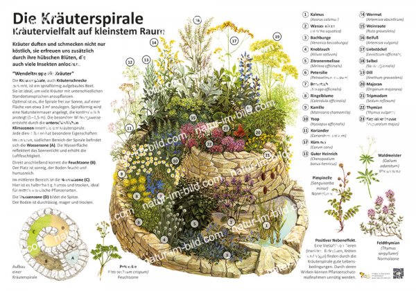 Die Kräuterspirale